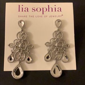Lia Sophia Ethereal Cut Crystals pierced